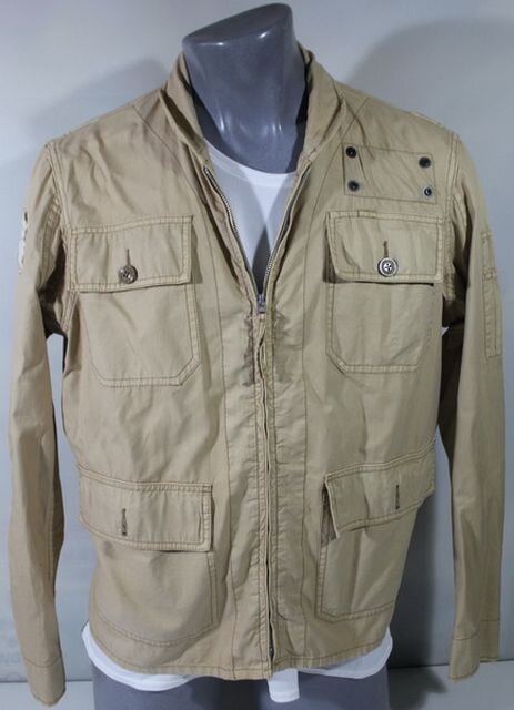 Chaqueta multibolsillos Beig Polo Ralph Laurent talla L muy buen estado